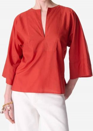 Vanessa Bruno Nam Blouse In Red
