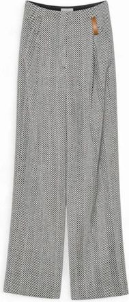 Forte_Forte Mujer, Pantalones, Gris, Talla: S