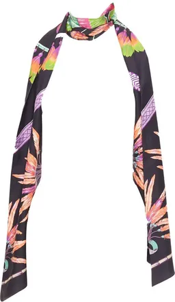 Herm&egrave;s Silk Bird Of Paradise Scarf (Authentic Pre-Loved)