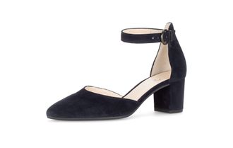 Gabor Womens Strappy Pumps, Womens Heel Shoes, Dark Blue 16, 4-4.5 UK