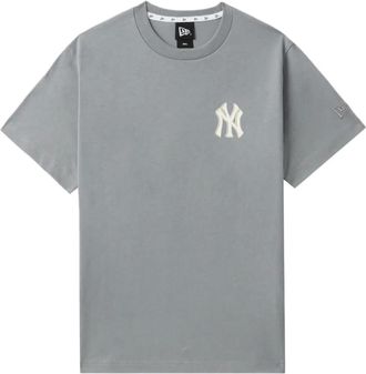 New Era T-shirt con logo - Grigio