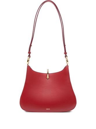 Paco Rabanne Red Leather Shoulder Bag
