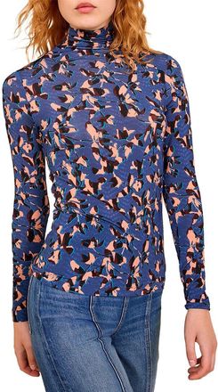 Ulla Johnson Aurelia Jersey Turtleneck Top