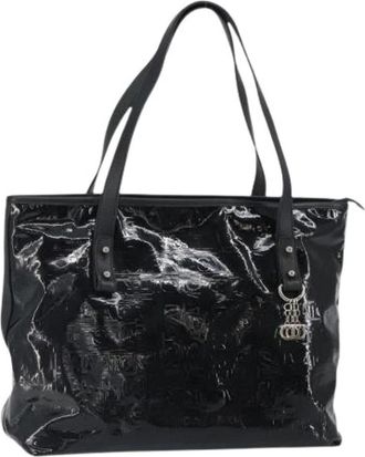 Ferragamo Pre-owned Leren Schoudertas - Dames - Vintage Shopper - Zwart - ONE Size - Leer - Vintage