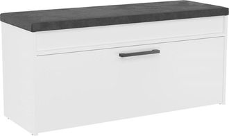 OEM Zapatero Con Asiento Y Espacio De Almacenamiento - Blanco Mate - &iexcl;comodidad Y Estilo Para Tu Recibidor