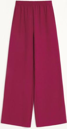 Valentino Pantaloni In Cady Couture Donna MAGENTA 36