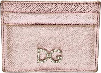 Dolce & Gabbana Pre-owned Wallets, female, Pink, Size: ONE SIZE Pre-owned Leather Wallet
