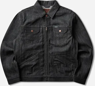 Wrangler Men s Blue Bell Regular 11MJZ Jacket Black Raw