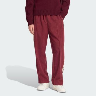 adidas Originals ADIDAS Originals Mens Premium Track Pant - Dark Red - Size X-Large