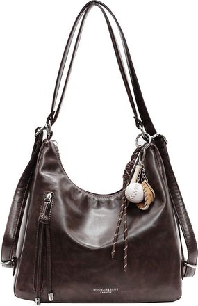 Generic bags Slouchy Shoulder for Women Vegan Leather Travel Backpack Daily Handbag PU Convertible Ladies Rucksack