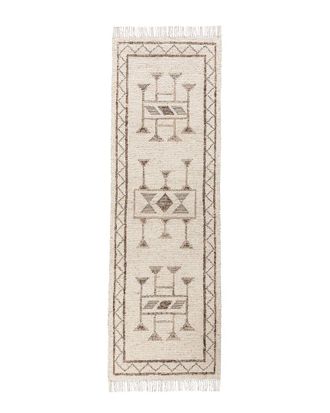 Villa by Classic Home Villa By Classic Home Gazi Wool-Blend Hand Woven Area Rug