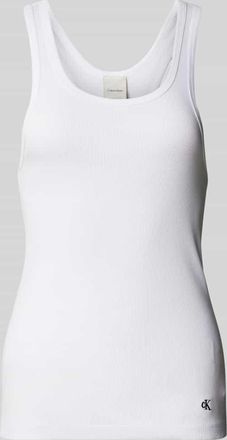 Calvin Klein Underwear Tanktop mit Logo-Stitching im 3er-Pack in Weiss, Gr&ouml;&szlig;e XS