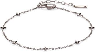 Alex and Ani Star Chain Anklet in Silver at Nordstrom