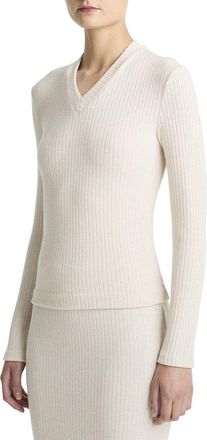Vince Cozy High V-Neck Sweater
