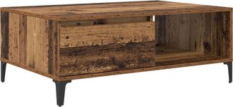 vidaXL Coffee Table Old wood 90 x 60 x 35 cm Engineered wood vidaXL