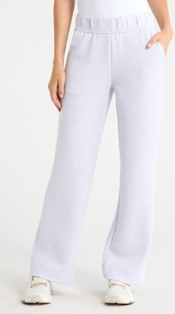 Lord & Taylor Dreamweave Relaxed Straight Leg Pants in Heather Sweet Lavender at Nordstrom, Size X-Large 30