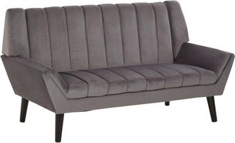 Premier Housewares Savina 2 Seat Grey Sofa