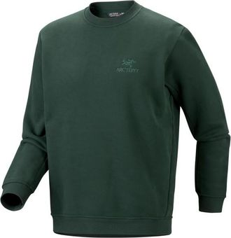 Arc'teryx Emblem Fleece Crew Pullover f&uuml;r Herren | gr&uuml;n