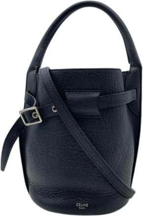 Celine Pre-owned Cuero bolsos-celine - Pre-owned - Mujer - Negro - ONE SIZE