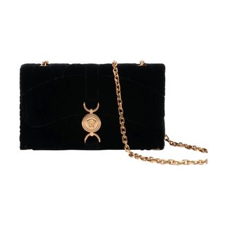 Versace Shoulder Bags, female, Black, Size: ONE SIZE Kleio Mini Crossbody