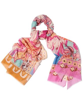Saachi Saachi Floral Haze Printed Scarf