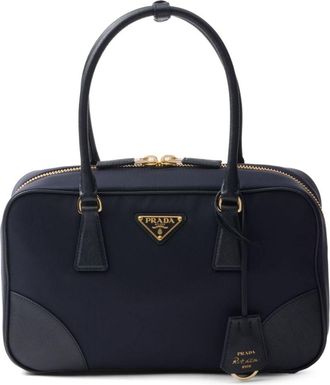 Prada medium Re-Edition 1978 tote bag - women - Nylon - OS - Blue