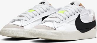 Nike Blazer Low 77 Jumbo DN2158-101 Sneakers Mens White Black Lifestyle Shoes