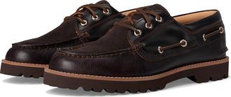 Sperry Top-Sider Newton 3 Eye Mens Shoes Dark Brown : 10.5 M (D), Leather