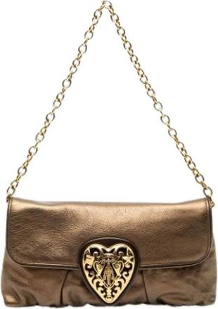 Gucci Pre-owned Clutches, female, Brown, Size: ONE SIZE Pre-owned The Hysteria Clutch
