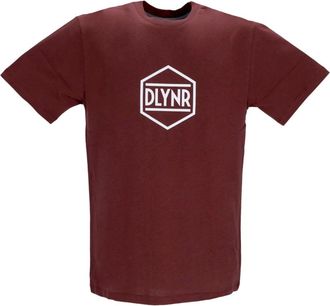 Dolly Noire T-Shirts, male, Red, Size: XL Logo Tee Short Sleeve Cotton T-Shirt