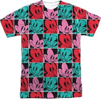 Gildan Animaniacs Squares Short Sleeve Adult Poly Crew Tee / T-Shirt