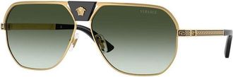 Versace VE2294 10028E Gold/Green Gradient