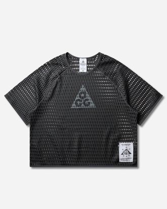 Nike Men s ACG Radical AirFlow Dri-FIT Short-Sleeve Trail Running Top Anthracite