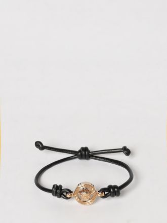 Versace Bracciale Medusa Versace in pelle ed ottone