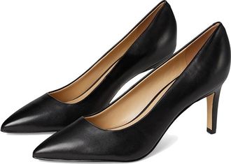 Marc Fisher Genni High Womens Heels Black Leather : 8.5 M, Leather/Rubber