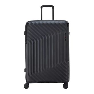 Roncato Large Suitcases, unisex, Black, Size: ONE SIZE Trolley Grande R4 76cm Lumen