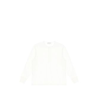 STUDIO NICHOLSON Long-sleeve Henley T-shirt
