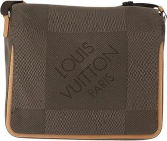 Louis Vuitton Pre-owned Cross Body Bags, unisex, Brown, Size: ONE SIZE Pre-owned Canvas Cross Body Bag