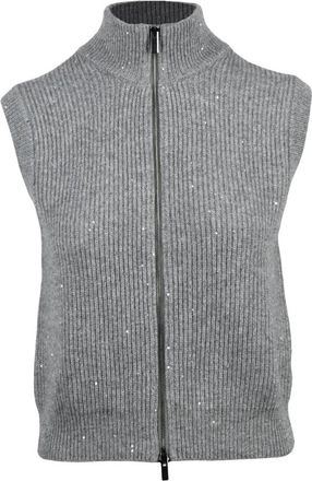 PESERICO Mujer, Chaquetas, Gris, Talla: S
