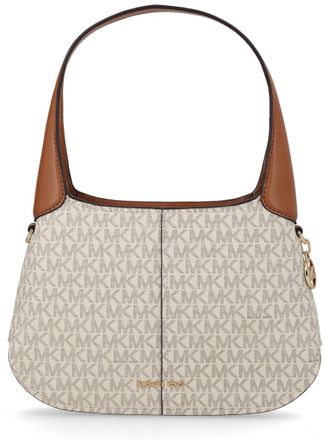 Michael Michael Kors Womens Small Alice Bag Beige 89.pvc Shoulder