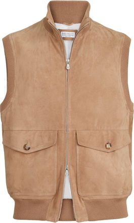 Brunello Cucinelli Brunello Cucinelli Lederweste