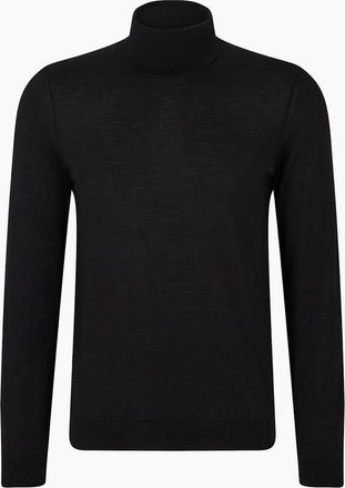 HUGO BOSS Mens Musso P Crew Sweatshirt - Black - Size: 38