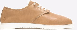 Hush Puppies Everyday Shoes Womens - Tan Leather - Size UK 4