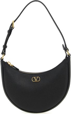 Valentino Garavani Black Vlogo Mini Shoulder Bag