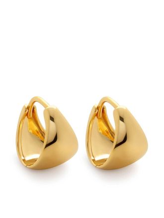Monica Vinader Tapaered Huggie earrings - Gold