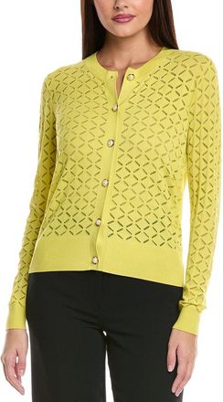 St. John Float Knit Cardigan