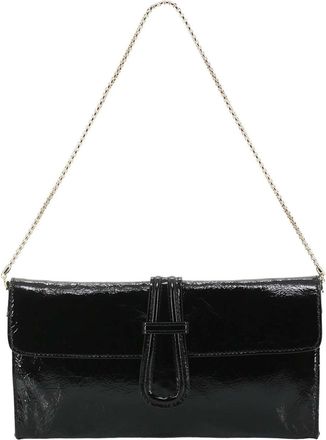 Abro clutch Leather Venice Shoulder Bag Luna Black/Gold