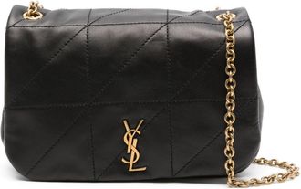 Saint Laurent mini Jamie 4.3 eather shoulder bag - women - Lamb Skin/Organic Cotton - OS - Black