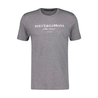Dolce & Gabbana Hombre, Camisetas, Gris, Talla: L