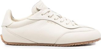 Axel Arigato Daze Runner White Minimalist Leather Bamboo-Lined Sneakers